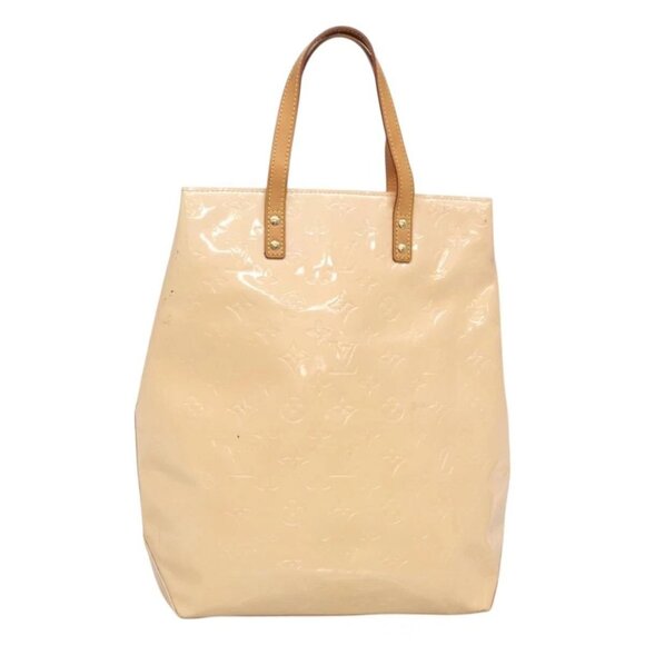 LOUIS VUITTON Vernis Reade MM Hand Bag Marshmallow Pink - Picture 11 of 16